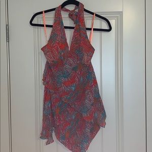 BCBGMAXAZRIA holter top